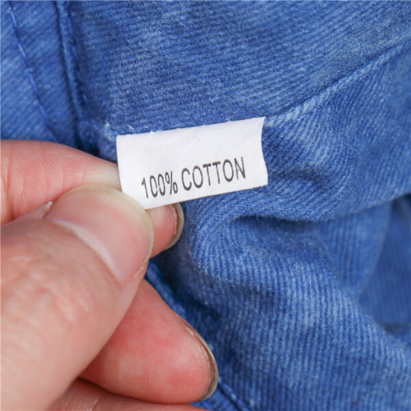 Bob-homme-ficelle-doigt-qui-montrent-étiquette-inscrit-100%-coton
