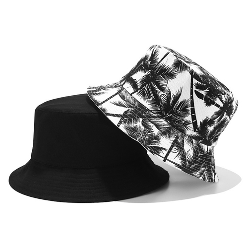 Bob-réversible-noir-avec-palmiers