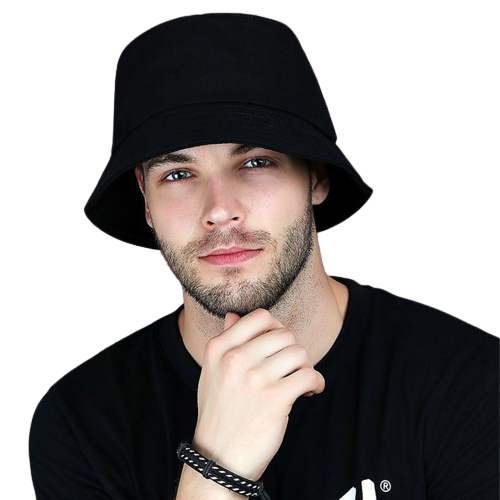homme-porte-un-bob-noir-spécial-pour-les-grosses-têtes