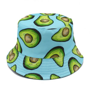 Bob-avocat-motifs-imprimés-de-couleur-bleu-sur-un-fond-blanc