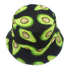 bob-avocat-motifs-imprimes-vue-du-dessus Bob-noir-avec-des-avocats-en-motifs-imprimés-vue-du-dessus-fond-blanc