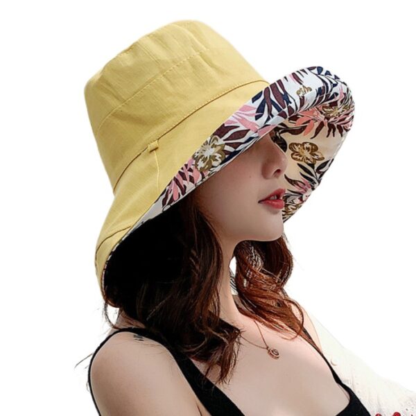 bob-chapeau-femme-couleur-jaune Bob-chapeau-femme-couleur-jaune-fond-blanc