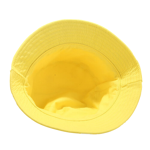 Bob-couleur-jaune-vue-interieure-sur-fond-blanc