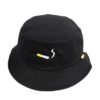bob-no-chill-noir Bob-de-couleur-noir-avec-imprimé-logo-cigarette-sur-fond-blanc