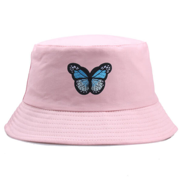 bob-papillon-brode-couleur-bleu-rose Bob-papillon-brodé-couleur-rose-sur-un-fond-blanc