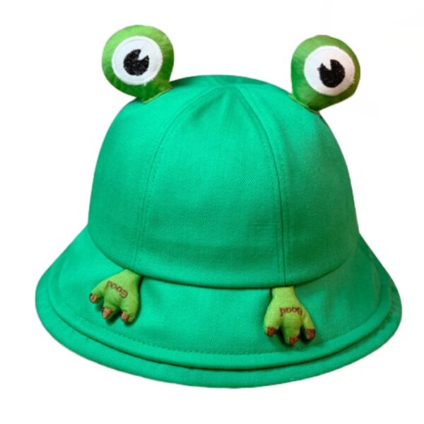 Bob-rainette-couleur-vert-sur-un-fond-blanc