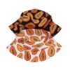 2-bobs-avec-des-motifs-de-mangue-plies-a-plat-l'un-sur-l'autre 2-bobs-avec-des-motifs-de-mangue-pliés-a-plat-l'un-sur-l'autre