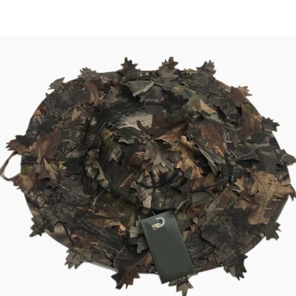 Bob-camouflage-3d-marron-vue-du-dessus
