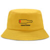 Bob-simple-jaune-avec-logo-imprimé