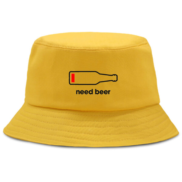 Bob-simple-jaune-avec-logo-imprimé