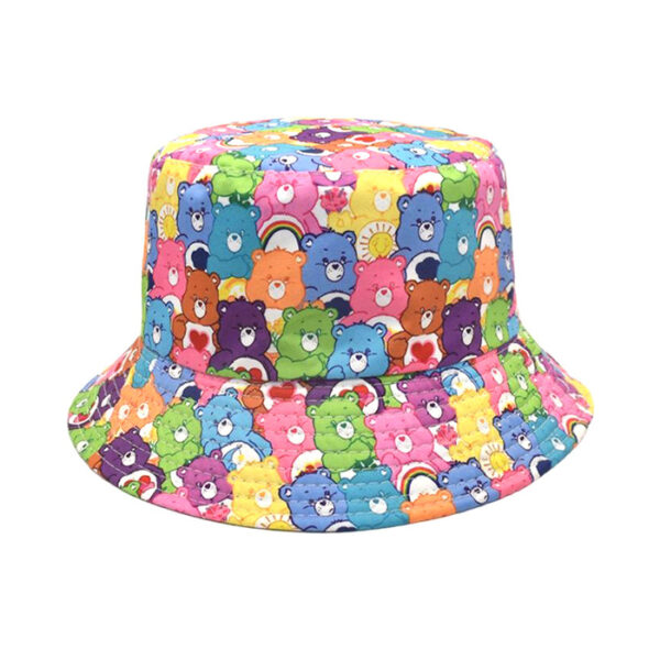 bob-teddy-rainbow Bob-chapeau-avec-des-motifs-d'oursons-multicolores-imprimés