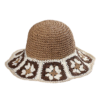 Chapeau-bob-paille-marron