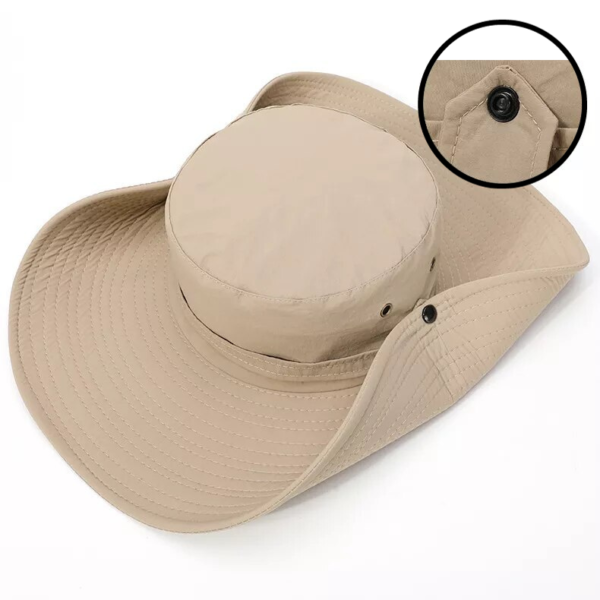 bob-chapeau-safari-zoom-detail-caracteristique Bob Safari Protection Extrême