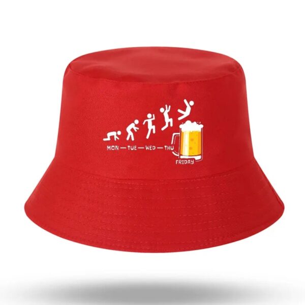 bob-drole-rouge Le bob drôle de couleur rouge est montré sur un fond blanc