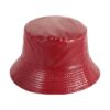 bob-pluie-rouge Bob chapeau imperméable rouge sur fond blanc