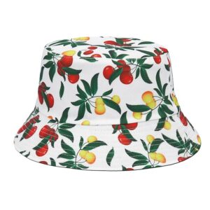 bucket-hat Bob chapeau léger sur fond blanc