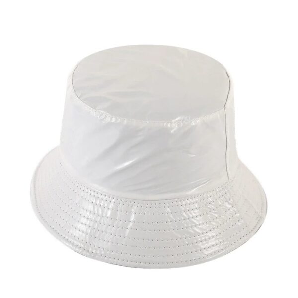 chapeau-bob-de-pluie-blanc Bob imperméable couleur blanc