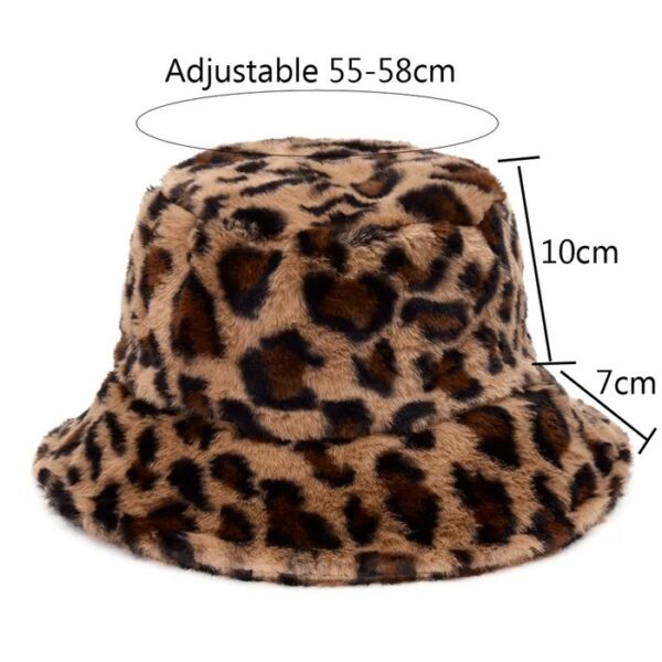 chapeau-bob-fourrure Bob Fourrure Léopard