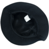 chapeau-de-pecheur-bob-noir-xl Un bob noir XL retourné pour montrer l'intérieur
