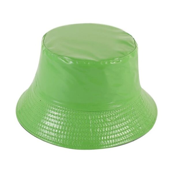 chapeau-pour-la-pluie-couleur-vert Bob chapeau pluie vert sur fond blanc