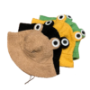 4 bucket hat son pliés les uns sur les autres