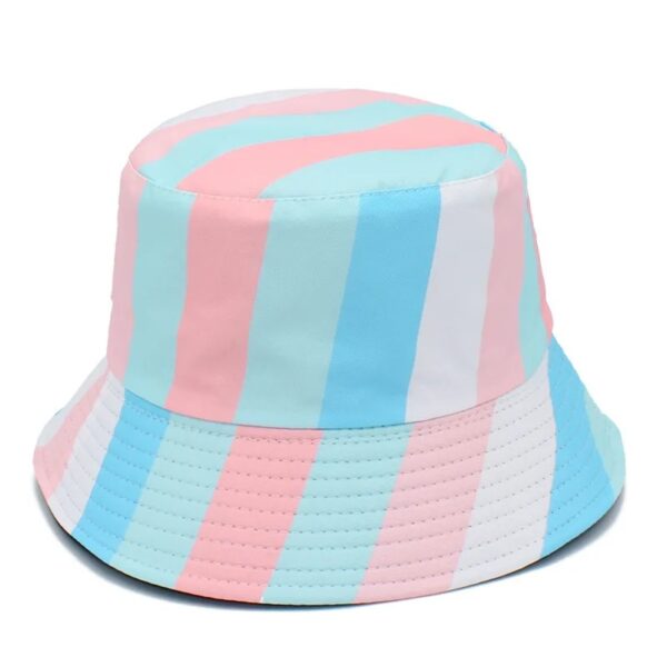Bob-Marshmallow Un chapeau bob avec des couleurs de bonbons Marshmallow