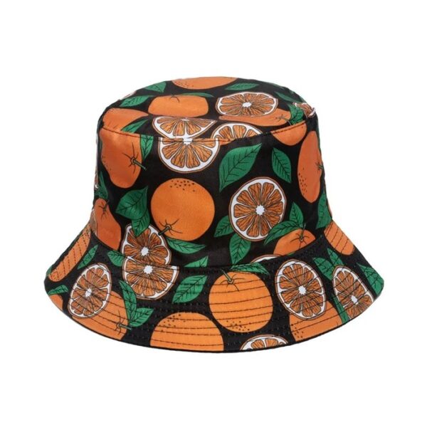 Bob-fruit-orange Bob chapeau avec des oranges comme fruits imprimées