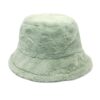 bob-chapeau-en-fourrure-vert Bob chapeau vert fourrure uni