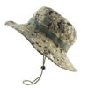 Bucket hat militaire avec ficelle réglable