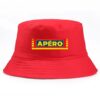 bob-chapeau-rouge-apero Chapeau bob rouge apéro