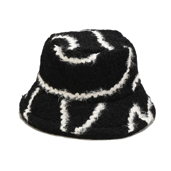 bob-fourrure-noir Bob fourrure striped noir