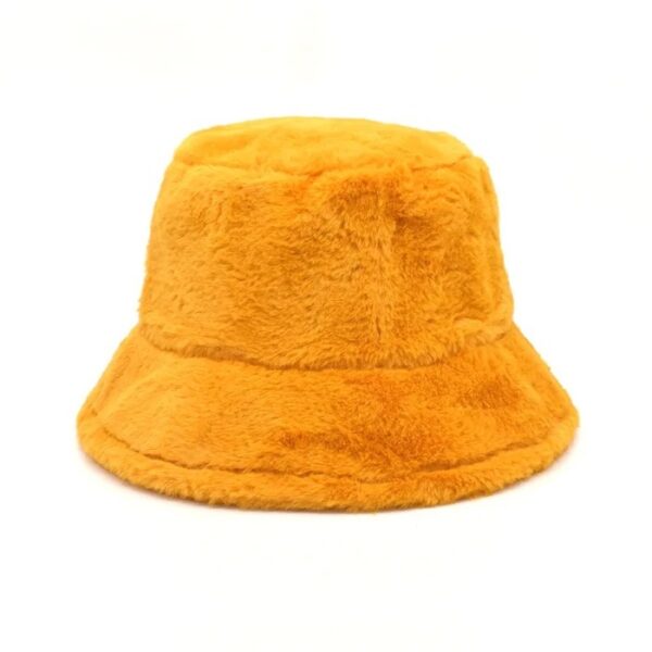 bob-orange-en-fourrure Bob en fourrure couleur orange uni