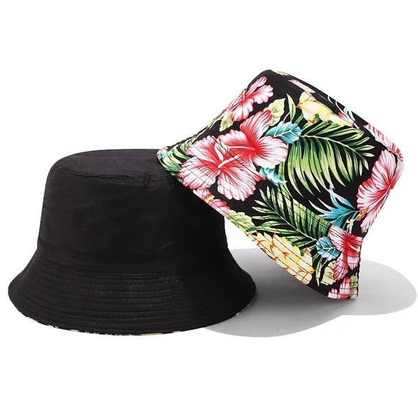 bucket-hat Bob Fleuri Homme