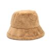 bucket-hat-fourrure-kaki Bob chapeau kaki en fourrure