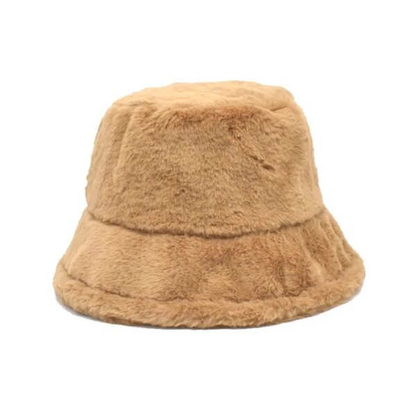 bucket-hat-fourrure-kaki Bob chapeau kaki en fourrure