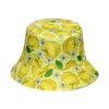chapeau-bob-citron Bob blanc avec motifs de citron