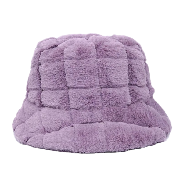 Bob en velours moelleux couleur violet