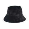 chapeau-chaud-noir Bob noir en fourrure uni