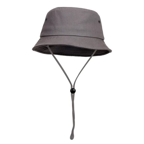 Bob avec ficelle simple couleur gris sur fond blanc