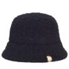 Chapeau bob couleur noir chaud hiver