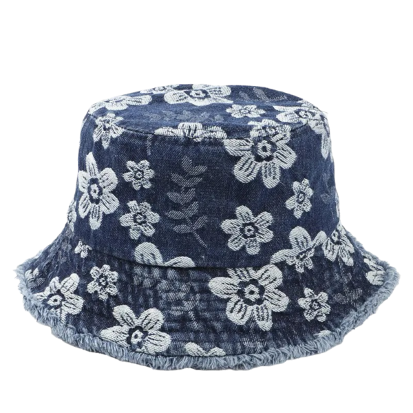 Bob chapeau bleu marine jean azalée