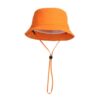 Bob avec ficelle simple couleur orange sur fond blanc
