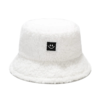 bob-fourrure-smiley-blanc Bob chapeau en fourrure de couleur blanc avec smiley