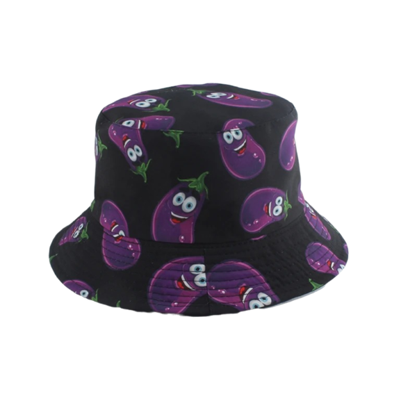 Bob noir aubergine souriante en dessins