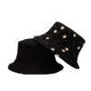 Bob chapeau double face p'tit loup noir