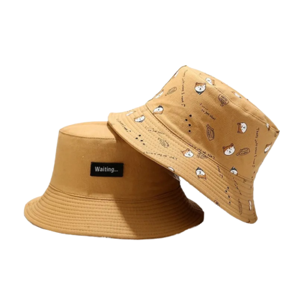 Bob chapeau réversible p'tit loup couleur marron