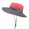 chapeau-de-pecheur-avec-ficelle-reglable Bob chapeau avec cordelette couleur pastèque