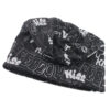 Bonnet noir stylé hip hop