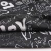 Zoom sur le tissu du bonnet hip hop