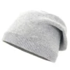 bonnet-100-coton-femme-gris Un bonnet 100% coton gris sur fond blanc